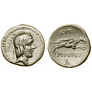 Republika Rzymska, denar, 90 pne, Rzym