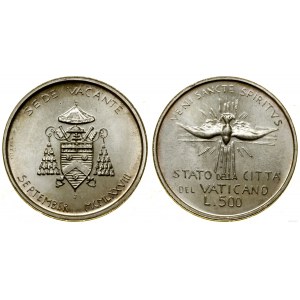 Watykan (Państwo Kościelne), 500 lirów, 1978, Rzym