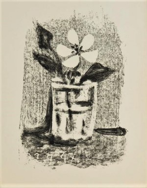 Pablo Picasso, Flowers in Glass No. 6 (Fleurs dans un Verre - no. 6), 1950