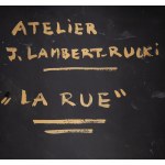 Jean Lambert-Rucki (1888 Krakau - 1967 Paris), Die Straße, 1924