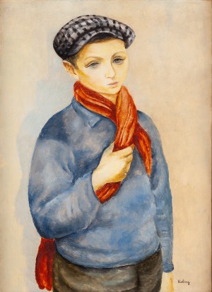 Mojżesz (Moise) Kisling (1891 Kraków - 1953 Paryż), Chłopiec w kaszkiecie (