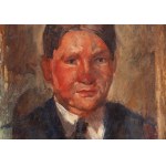 Bolesław Cybis (1895 Folwark Massandra na Krymie - 1957 Trenton (New Jersey, USA)), Portret mężczyzny, lata 20. XX w.