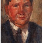 Boleslav Cybis (1895 Massandra Farm na Krymu - 1957 Trenton (New Jersey, USA)), Portrét muže, 20. léta 20. století.