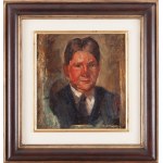 Bolesław Cybis (1895 Massandra Farm auf der Krim - 1957 Trenton (New Jersey, USA)), Porträt eines Mannes, 1920er Jahre.