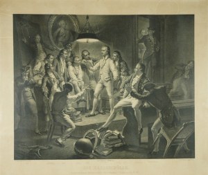 Johann B. BAUER (1811-1883)-?, Franz SCHAMS (, Die Karlsschüler.