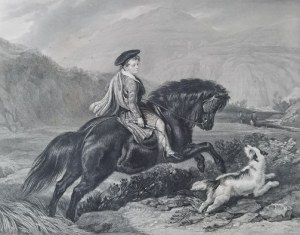 Charles George LEWIS (1808-1880), Młodzieniec na koniu