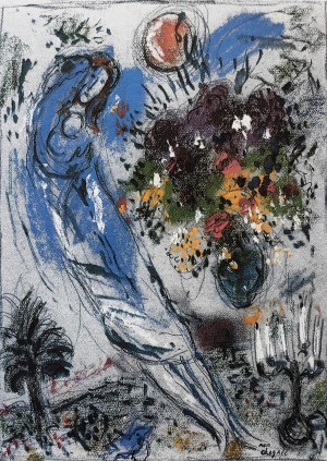 Marc Chagall (1887-1985), Miłość do księżyca