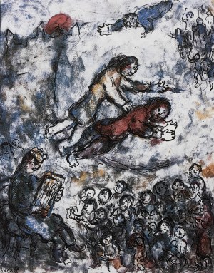 Marc Chagall (1887-1985), Dawid i Goliat