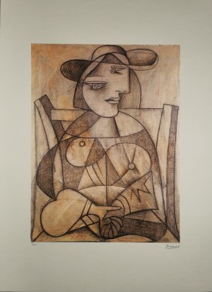 Pablo Picasso (1881-1973), Kobieta ze złożonymi rękami (Marie-Therese Walter)