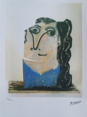 Pablo Picasso (1881-1973), Popiersie kobiety