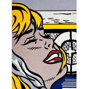 Roy Lichtenstein (1923-1997), Dievča na lodi