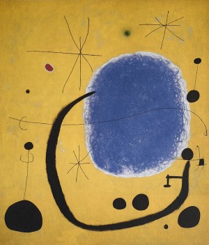 Joan Miro (1893-1983), Gold of Azure