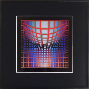 Victor Vasarely (1906 -1997), Kezdi Vega, 1975