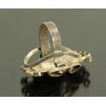 Półprodukt pierścionka Zaremscy lub ORNO. Srebro (8)