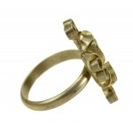 Intermediate ring. Silver (10)