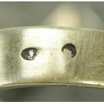 Srebrny pierścionek z ametystem, wyrób autorski (21)