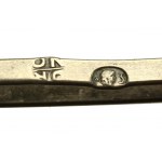 Srebrny naszyjnik z kamieniem, ORNO (213)