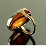 Anello d'argento ORNO, cammeo (401)