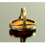 Anello d'argento ORNO, cammeo (401)