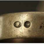Ring with stone, silver. author's product (321)