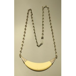 Pendant with silver hardware (432)
