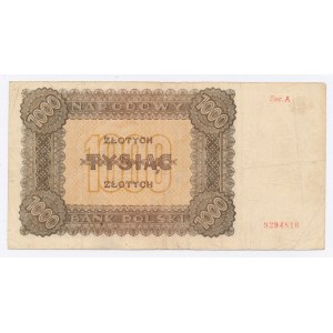 PRL, 1000 złotych 1945 A (5)