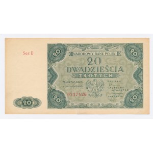 PRL, 20 złotych 1947 D (21)