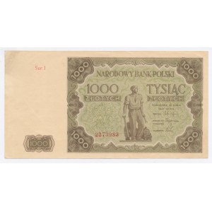 PRL, 1000 złotych 1947 I (24)