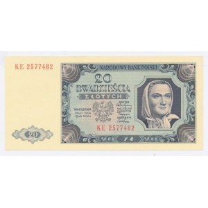 PRL, 20 złotych 1948 KE (28)