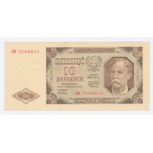 PRL, 10 złotych 1948 AW (29)