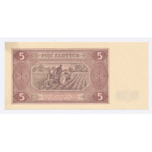 PRL, 5 złotych 1948 B (30)