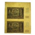 GG, 20 złotych 1940, bez serii i numeratora, fragment arkusza nierozcięte 2 egzemplarze (255)