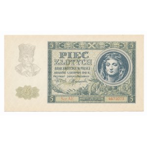 GG, 5 złotych 1941 AE (518)