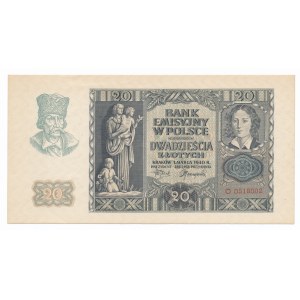 GG, 20 złotych 1940 O (519)