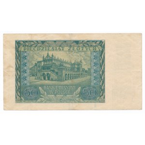 GG, 50 złotych 1940 C (521)