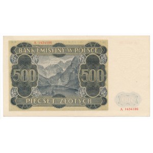 GG, 500 złotych 1940 A (523)