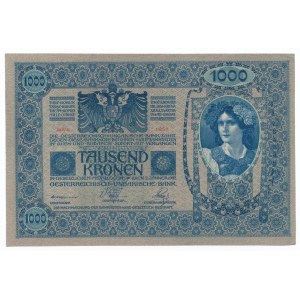 Austria, 1.000 koron 1902 [1919] (527)