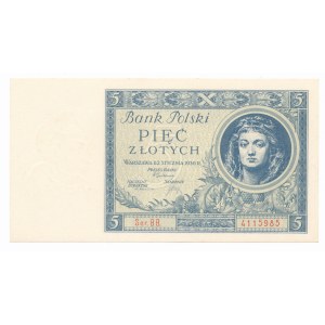 II RP, 5 złotych 1930 BB (528)