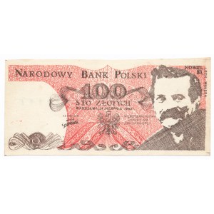 Solidarność, 100 złotych 1983 - Lech Wałęsa (550)