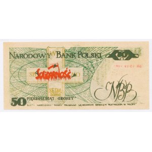 Solidarność, 50 groszy 1982 - Jaruzelski (555)
