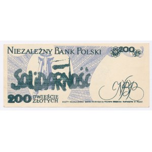 Solidarność, 200 złotych 1986 - Zbigniew Bujak (556)