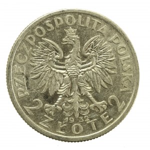 II RP, 2 złote 1932 Głowa kobiety (415)