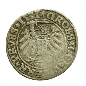 Zygmunt I Stary, Grosz 1531, Toruń - PRVS/PRVSS (422)