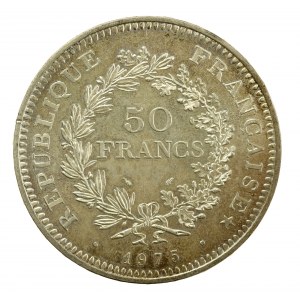 Francja, V Republika, 50 Franków 1975 (181)