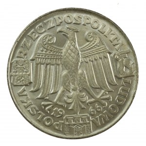 People's Republic of Poland, 100 gold 1966, Mieszko and Dabrowa - Heads, sample (9)