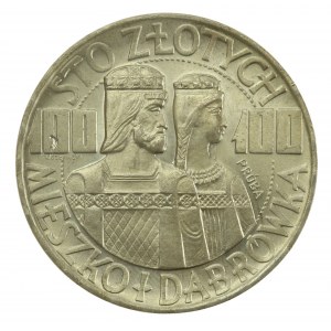 People's Republic of Poland, 100 gold 1966, Mieszko and Dabrowa - Characters, sample (12)