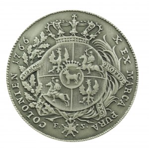 OFICJALNA KOPIA, Poniatowski, Talar Warszawa 1766 FS - Zbrojarz (47)