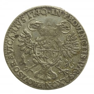 August III Sas, Grosz wikariacki 1740, Drezno (732)