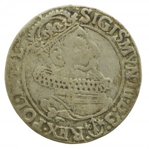 Zygmunt III Waza, Sixpence 1623, Krakow (741)