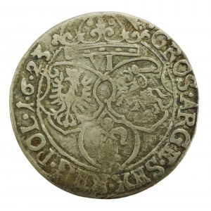 Zygmunt III Waza, Sixpence 1623, Krakow (741)